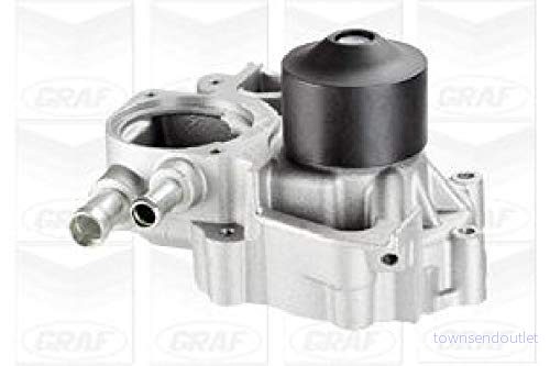 GRAF PA1008 Pompe à eau avec joint d'étanchéite mécanique Tôle d'acier 60 pour transmission par courroie de distribution SUBARU: Impreza II Berline 8032747268360