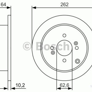 BOSCH 0 986 479 371 Disque de frein 262 10 4 100 plein huilé HYUNDAI: i20 I 3/5 portes, Getz, ACCENT 3, KIA: RIO 2 4047024309388 BOSCH 0 986 479 371 Disque de frein 262 10 4 100 plein huilé HYUNDAI: i20 I 3/5 portes, Getz, ACCENT 3, KIA: RIO 2 4047024309388