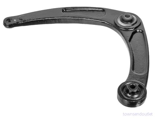 MEYLE 11 16 050 0010/HD Bras de suspension Quality avec support en caoutchouc inférieur, Essieu avant gauche barre oscillant transversal Acier 4040074534175