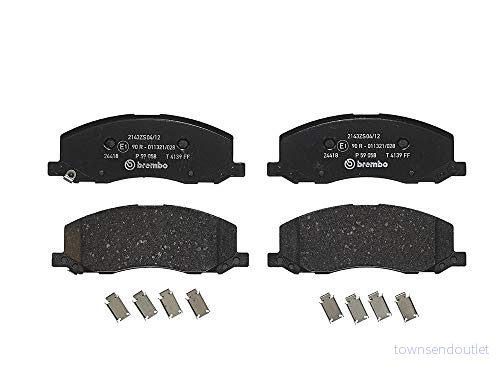 BREMBO P 59 058 Jeu de plaquettes frein avec indicateur d'usure tôle anti bruit accessoires OPEL: Insignia A Berline 8020584090732