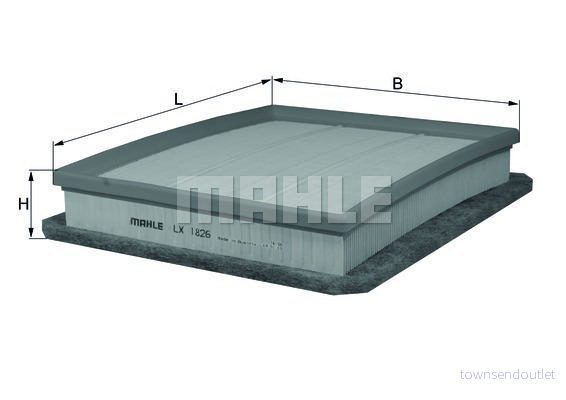 Knecht LX 1826 Luftfilter 4009026509449
