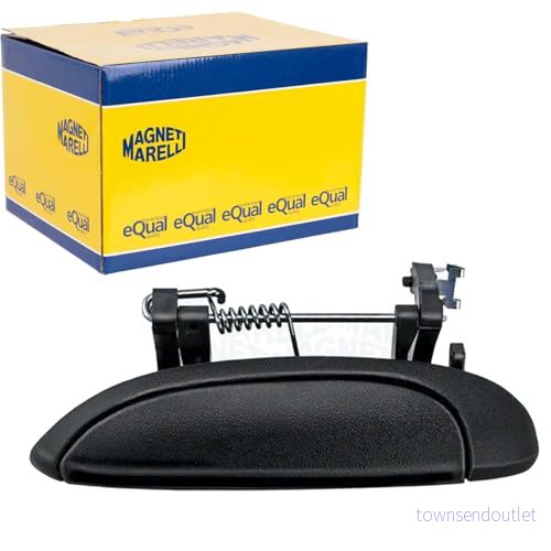 MAGNETI MARELLI 350105016500 Poignée De Porte avant et arrière sans clé noir nu/non protégé/non plastifié RENAULT: CLIO 2, Scénic 1, MEGANE 1 8001063925875