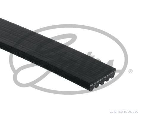 GATES Flerspårsrem 5PK1343 För Dodge Lancia Mitsubishi Volvo Hyundai 5414465354342