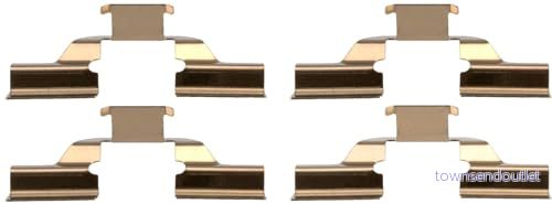 TRW PFK744 Kit d'accessoires, plaquette de frein à disque RENAULT: CLIO 3, MEGANE 2, TWINGO 2 3322938327613