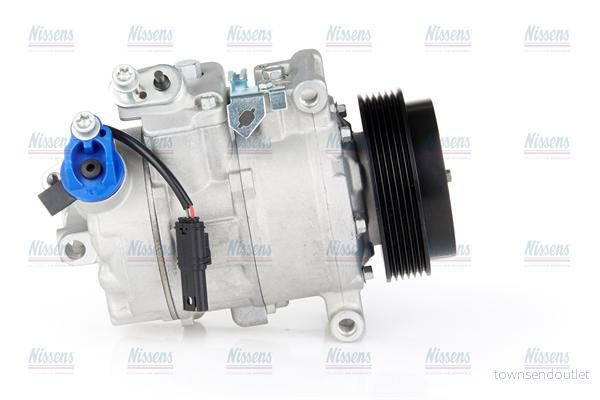 Kompressor, klimatanläggning Nissens 890070 5707286382985
