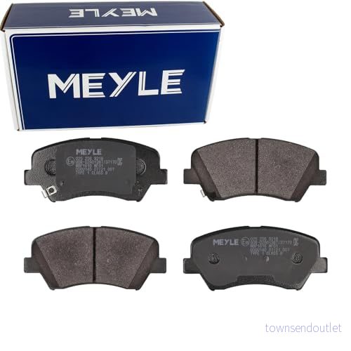 MEYLE 025 256 9218 Jeu de plaquettes frein ORIGINAL Quality Essieu avant avec indicateur d'usure tôle anti bruit HYUNDAI: i30 II 3/5 portes 4040074174869