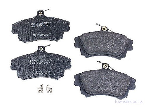 MEYLE 025 219 8317 Jeu de plaquettes frein ORIGINAL Quality Essieu avant avec indicateur d'usure tôle anti bruit VOLVO: V40 Break, S40 I 4040074182536