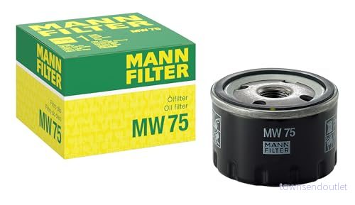 MANN FILTER MW 75 Filtre à huile 3/4 16 UNF vissé BMW: 4011558843908
