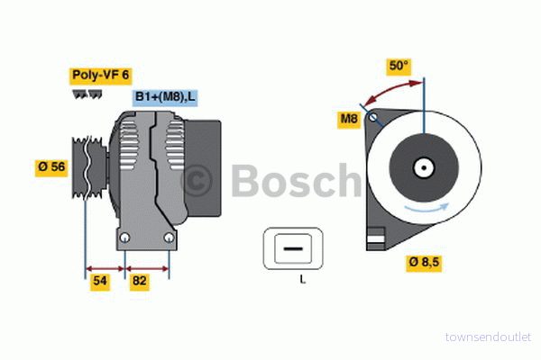 Generator BOSCH 0 986 042 840