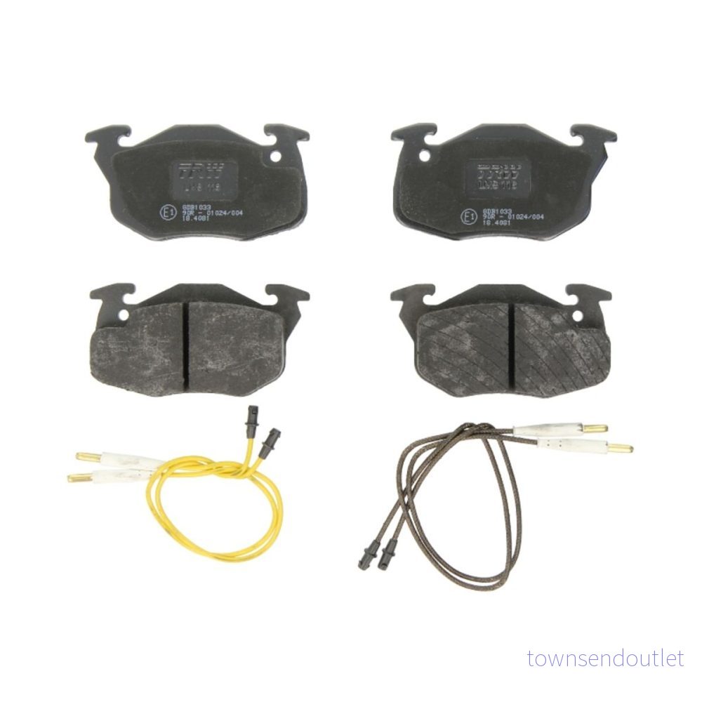 TRW GDB1033 Bromsbeläggssats Skivbroms 3322936410331