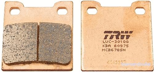 TRW Sinter Street MCB678SH Jeu de plaquettes frein