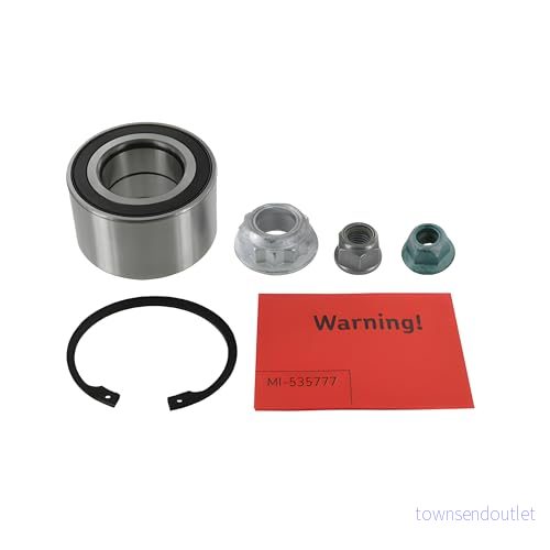 SKF VKBA 6766 Kit de roulements roue avec capteur ABS intégré 66 VOLKSWAGEN: up! 3/5 portes 7316575883713