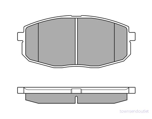 MEYLE 025 239 6617/PD Jeu de plaquettes frein PD Quality Essieu avant avec indicateur d'usure tôle anti bruit HYUNDAI: Kona SUV 4040074137574