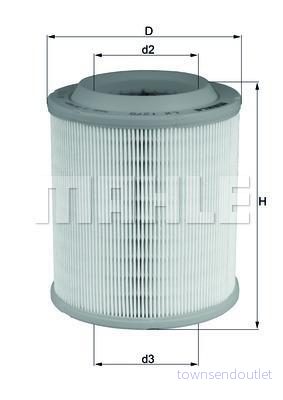 KNECHT LX 1275 Luftfilter 4009026882658