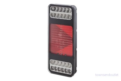 HELLA 2VP 345 900 331 Feu arrière gauche limpide sans contrôle de défaillance des clignotants, pour remorques 6416386946087