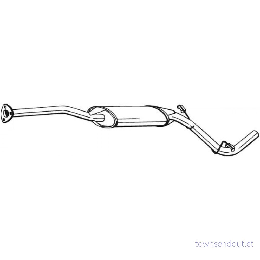 mittenljuddämpare Bosal 282755 3351642827553