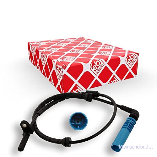 FEBI BILSTEIN 36808 Capteur ABS Essieu arrière gauche, droit 683 803 Bleu, noir BMW: X5 4027816368083