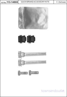 Styrlagersats, bromsok Quick brake 113 1480X 5706021142754
