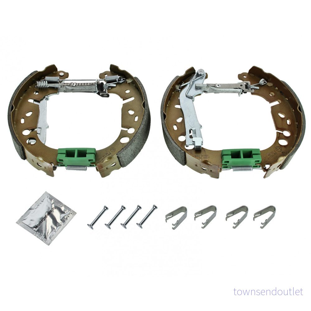 MEYLE 214 533 0007/K Kit de freins, freins à tambours Essieu arrière avec ressort, sans cylindre roue, levier ORIGINAL Quality