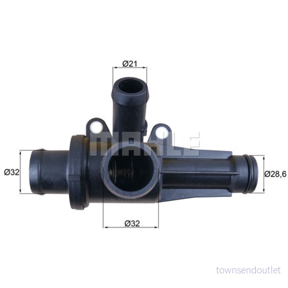 Termostat, kylvätska MAHLE TH 45 87