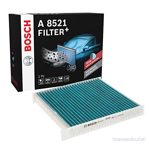 Filter, kupéventilation Bosch 0 986 628 521 4047025413268