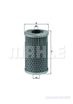 Knecht Oljefilter OX 34D 4009026039427
