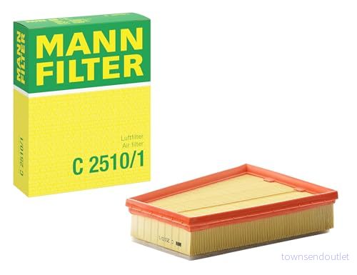 MANN FILTER C 2510/1 Filtre à air 58 192 243 Cartouche filtrante RENAULT: Express Van, Kangoo II Express, / Grand 4011558385101