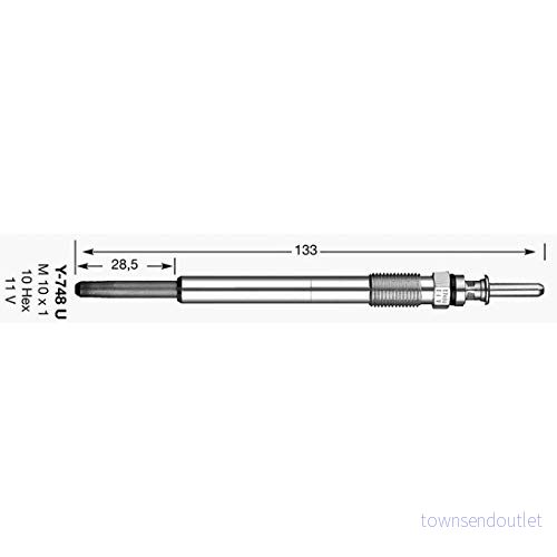 NGK Glödstift 6649 BMW; OPEL; SAAB; VAUXHALL; KIA 87295166499