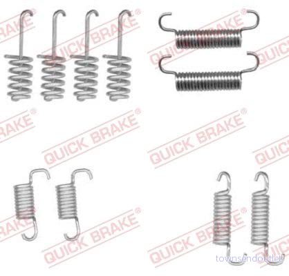 Metzger Tillbehörssats för Parkeringsbromsbackar 105-0004 5706021124163