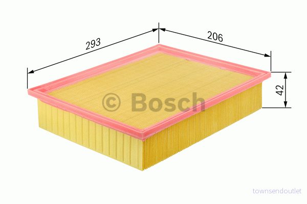 Bosch Luftfilter 1 457 433 055 3165143332689