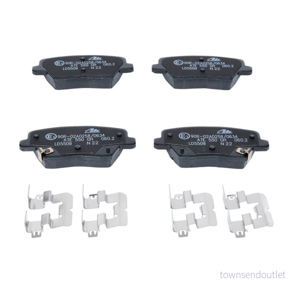 ATE 13.0470 5509.2 Jeu de plaquettes frein avec indicateur d'usure accessoires KIA: Proceed, Ceed III 3/5 portes, XCeed 4006633479257