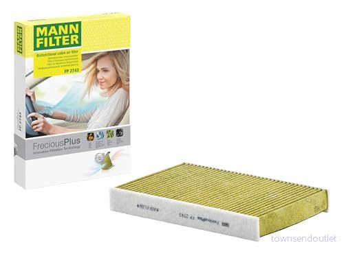 MANN-FILTER FP 2743 Kupéfilter Inomhusluft 4011558090142