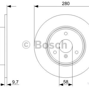 BOSCH 0 986 479 305 Disque de frein 280 9,7 3 112 plein huilé à haute teneur en carbone SMART: Fortwo II Coupe, Cabriolet, I Coupe 4047024233782 BOSCH 0 986 479 305 Disque de frein 280 9,7 3 112 plein huilé à haute teneur en carbone SMART: Fortwo II Coupe, Cabriolet, I Coupe 4047024233782