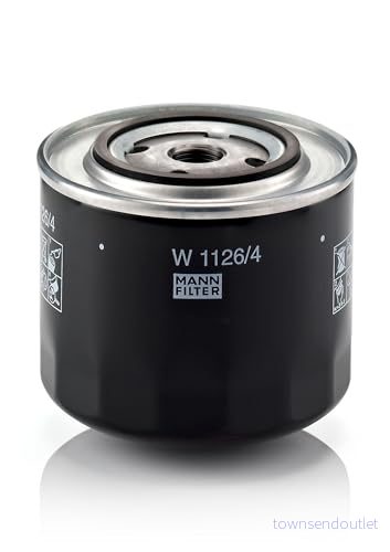 MANN FILTER W 1126 Filtre à huile 3/4 16 UNF avec un clapet de non retour vissé 4011558714802