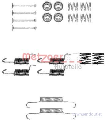 ProMeister Tillbehörssats, Bromsbackar – QUICK BRAKE 105-0010 5706021124996