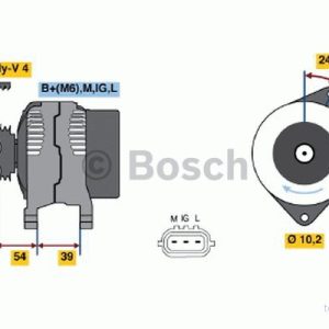 BOSCH 0 986 045 861 Alternateur 14V 90A TOYOTA: Yaris I 3/5 portes 3165143610503 BOSCH 0 986 045 861 Alternateur 14V 90A TOYOTA: Yaris I 3/5 portes 3165143610503