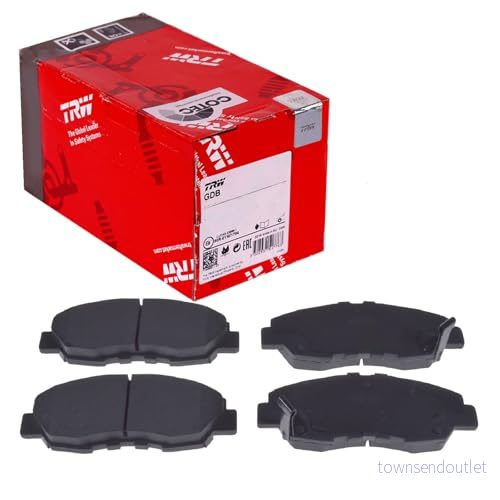 TRW Bromsbeläggssats, Skivbroms GDB894 Honda Accord och CR-V 3322936408949
