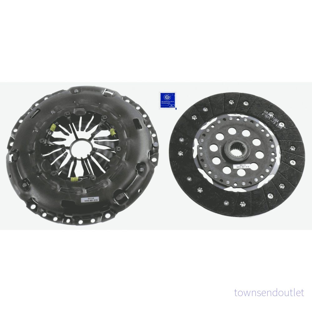SACHS XTend 3000 951 815 Kit d'Embrayage sans butée de débrayage 240 VOLVO: V50, C30, XC60 I, FORD: Focus 2 4013872615742