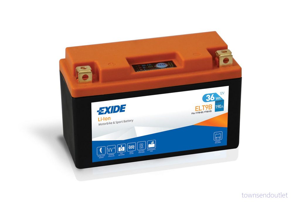 Batteri Exide ELT9B 3661024036849