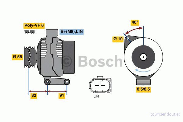 Generator Bosch 0 986 080 810
