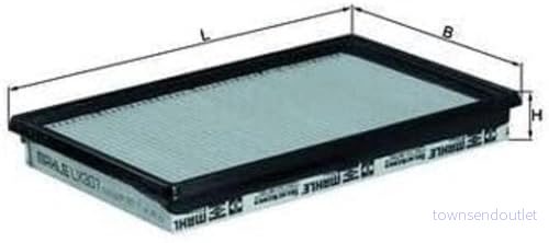 MAHLE Luftfilter LX 307 4009026402092