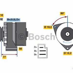 BOSCH 0 986 031 400 Alternateur 14V 55A MERCEDES BENZ: W123 Break, T1/TN Van / Berline 3165141019339 BOSCH 0 986 031 400 Alternateur 14V 55A MERCEDES BENZ: W123 Break, T1/TN Van / Berline 3165141019339