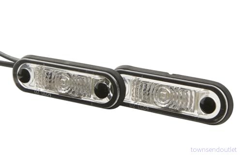 HELLA 2PF 959 590 202 positionsljus LED 12/24 V installation ljusskivans färg: kristallklar kabel: 500 mm 4082300305234