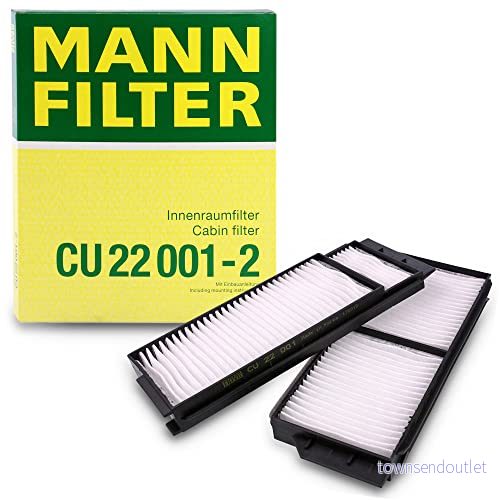 MANN-FILTER Kupéfilter CU 22 001-2 För Bil 2-pack 4011558319502