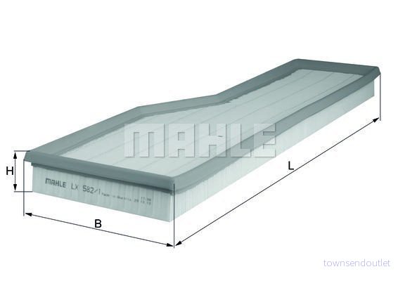 Knecht Luftfilter LX 582/1 4009026202272