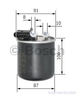 Bosch Bränslefilter F 026 402 838 4047025343374