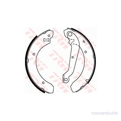 TRW GS6207 Mâchoires De Frein 229 57 FORD: Sierra Mk2 Berline, 3/5 portes, Mk1 Break